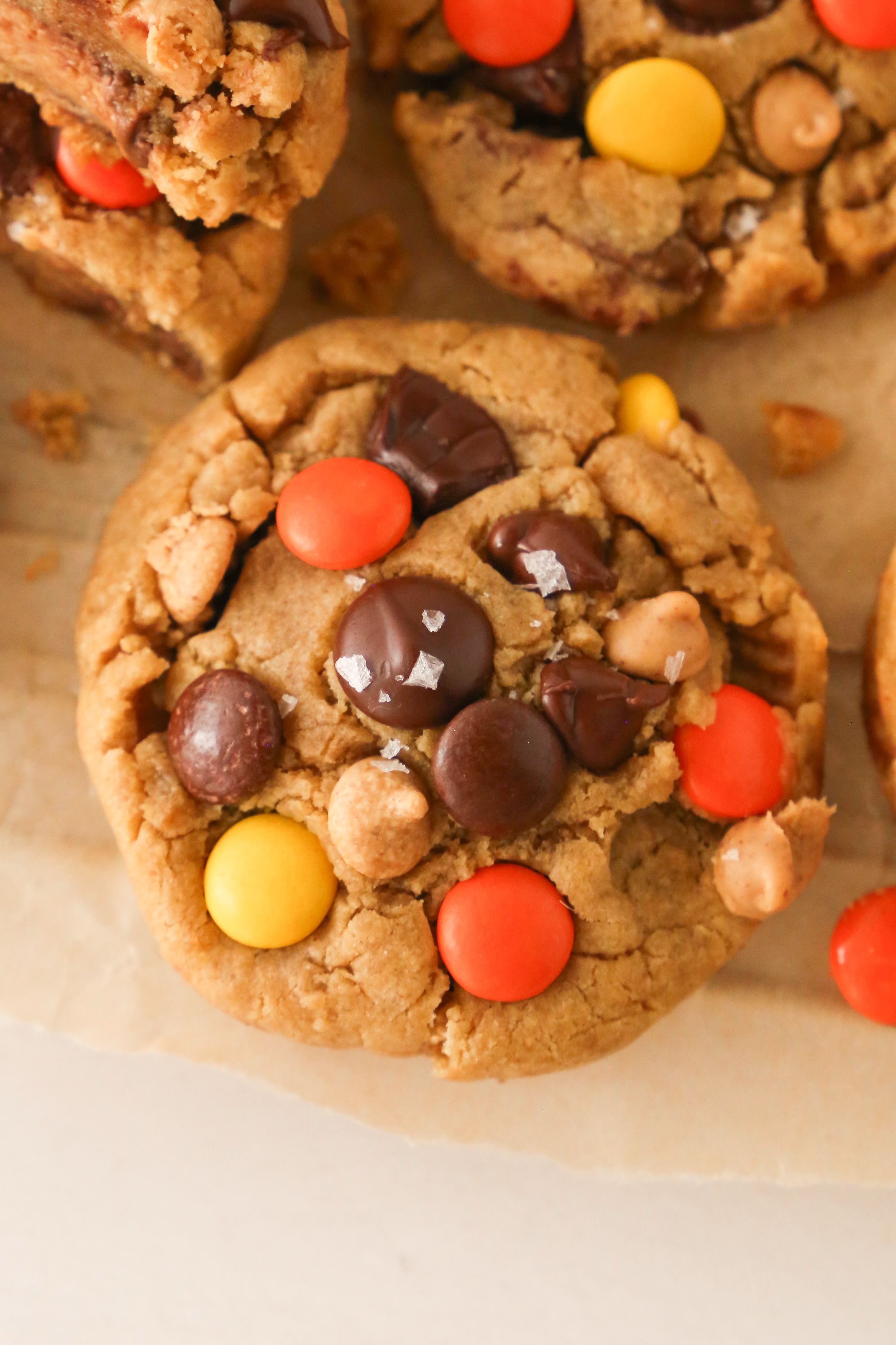 thick peanut butter cookies