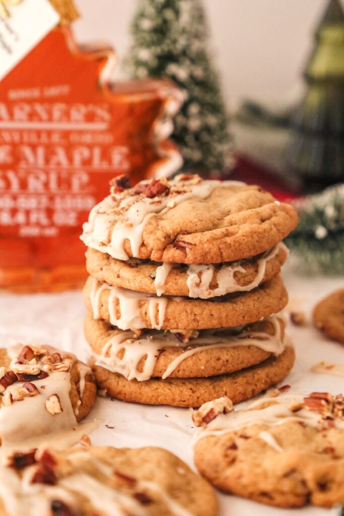 Brown Butter Maple Pecan Cookies