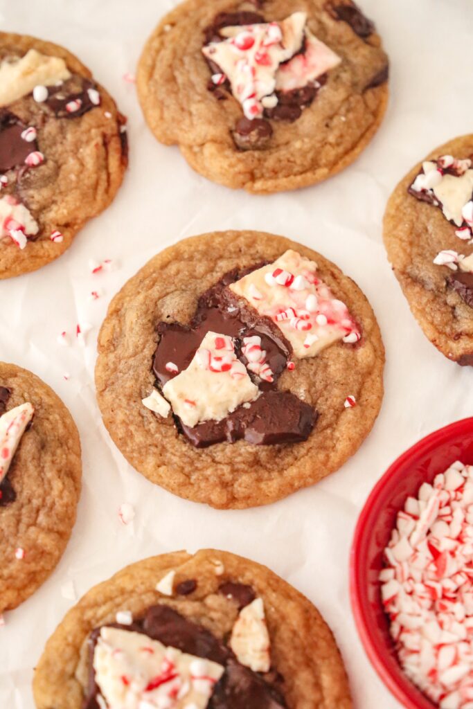 peppermint christmas cookies