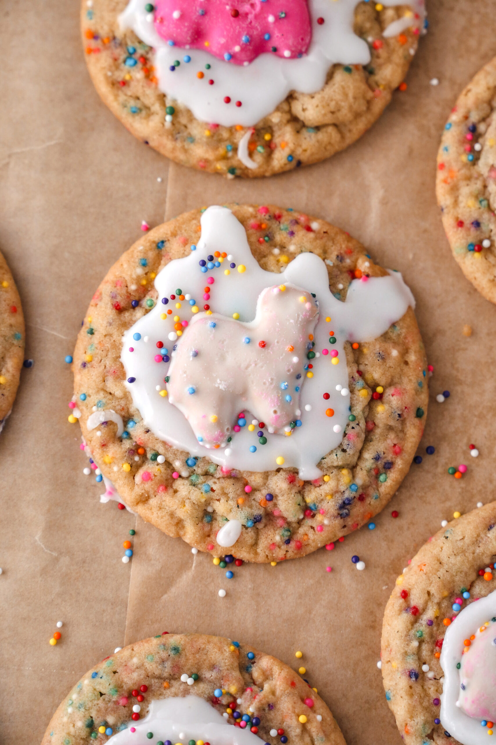 frosted animal sugar cookies